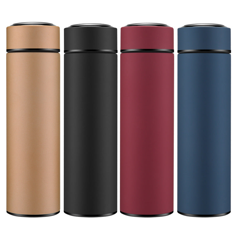 450Ml Stainless Steel Water Bottle Double Wall Vacuum Insulated Business Travel Sport Outdoor Water Bottle